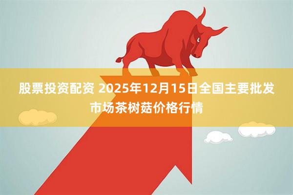 股票投资配资 2025年12月15日全国主要批发市场茶树菇价格行情