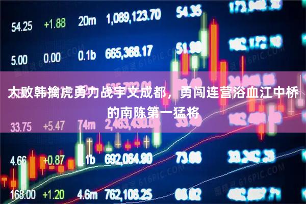 大败韩擒虎勇力战宇文成都，勇闯连营浴血江中桥的南陈第一猛将
